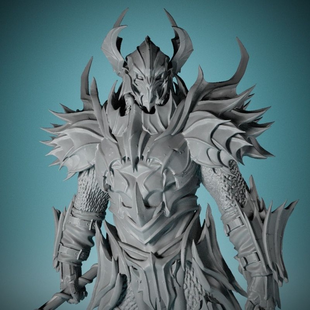 No Wings Demon Knight 3D Print - đánh giá và giá Board Game Design