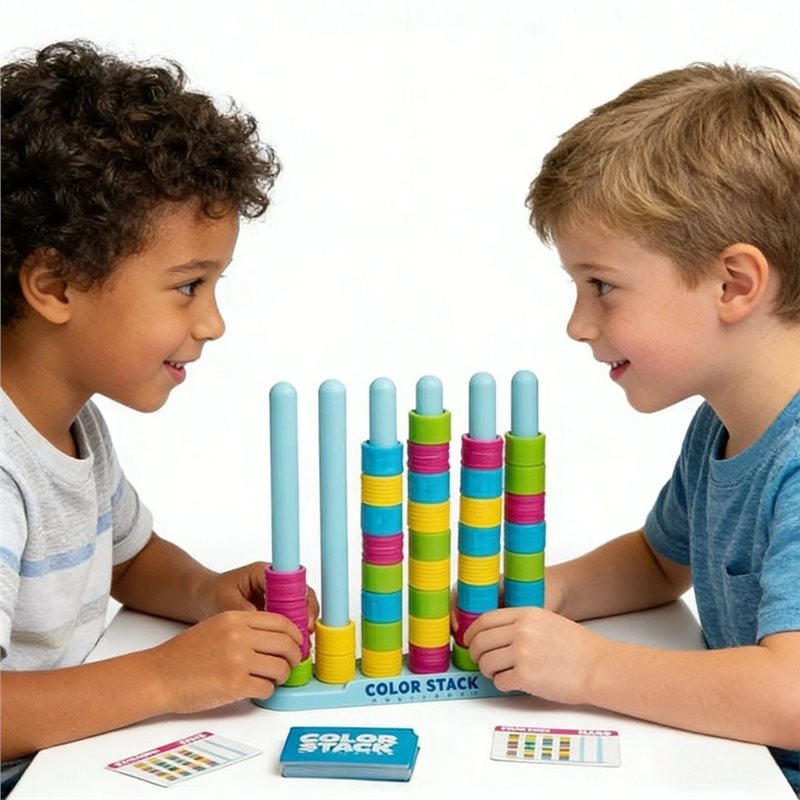 WOWFU-Color Stack Challenge Fa - đánh giá và giá Board Game Solo