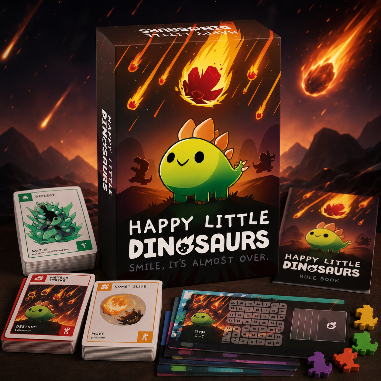 Happy Little Dinosaurs Cute Su - đánh giá và giá Board Game Strategi