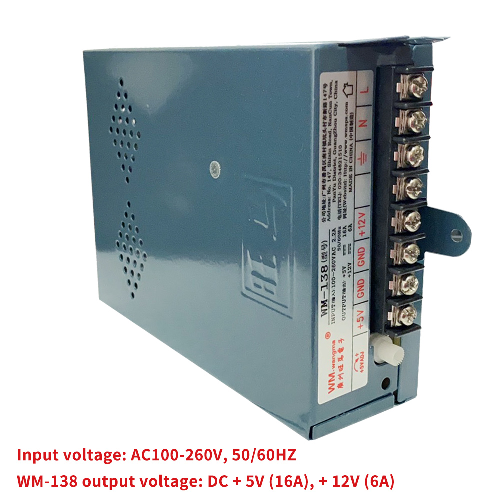 Arcade power supply 5V 12V 24V - đánh giá và giá Board Game Maker