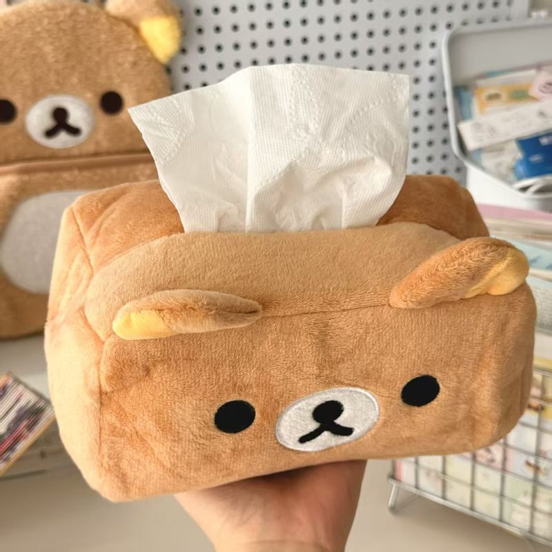 Cartoon Cute Rilakkuma Bear Pl - đánh giá và giá Game Storage Box