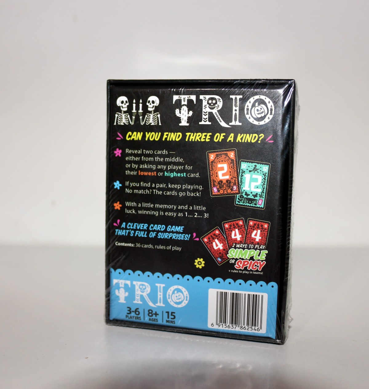 Trio, Family Game, Card Game,  - đánh giá và giá Board Game Solo