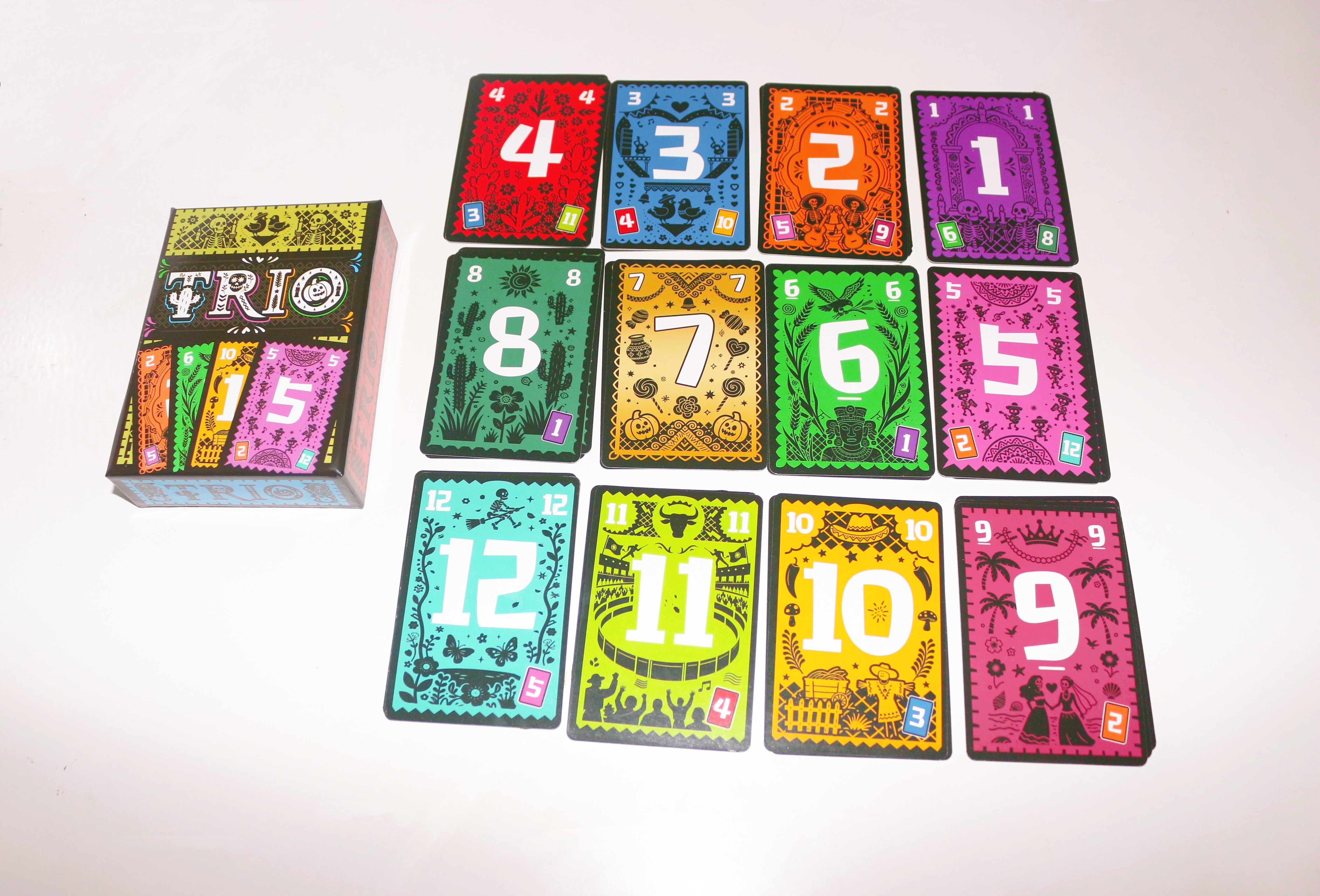 Trio, Family Game, Card Game,  - đánh giá và giá Board Game Solo